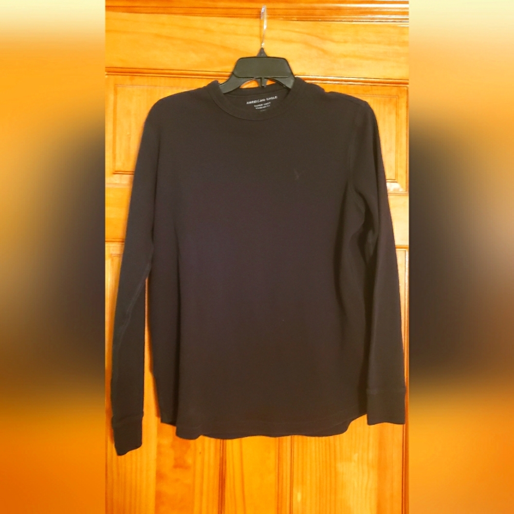 Tshirt American Eagle mens black color Size M